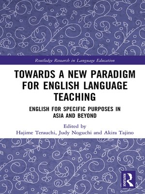 cover image of Towards a New Paradigm for English Language Teaching